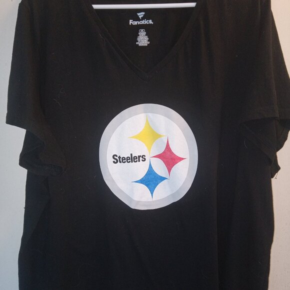 NFL Pittsburgh Steelers Women's Watt #90 Top - Picture 1 of 13